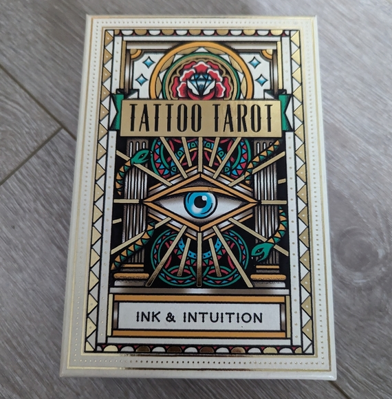 Tattoo Tarot Ink & Intuition Complete Set W/ instructions - Picture 2 of 3